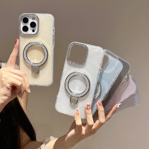Discover the Elegance of Epoxy Gradient Glitter Mobile Phone Cases