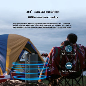 Elevate Your Music Experience with the Fashion Personality Portable Bluetooth Speaker